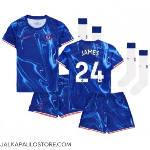 Chelsea Reece James #24 Kotipaita Lapsille 2024-25 Lyhythihainen (+ shortsit)